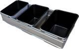340g Commercial Bread Pan Set of 3 - Teflon Coated