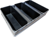 450g commercial bread pan set of three with Teflon coating