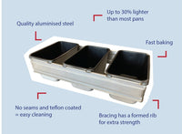 which bread pans are the best, bread pans melbourne, carlyle bread pans australia, quality bread tins, bread tins made in australia, bakery equipment melbourne, bakery bread tins, commercial baking equipment australia, who sells the best bread pans in australia? Bread Pans brisbane qld, qld bakery supplies, sydney bakery equipment