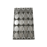Oval Pie Tin Tray, Oval Pie Pallet, Pie Trays Melbourne, Pie Trays Australia, Oval Pie Tins, Pie Equipment, Meat Pie Trays, Bake Meat Pies in Bulk, 16 inch pie pallets, 16 inch pie trays