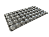 Pie Tray Round 16 Inch 5 Rows x 10 – Non-Stick – P8-50-16