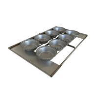 Premium Round Fluted Pie Tin Tray Pallet