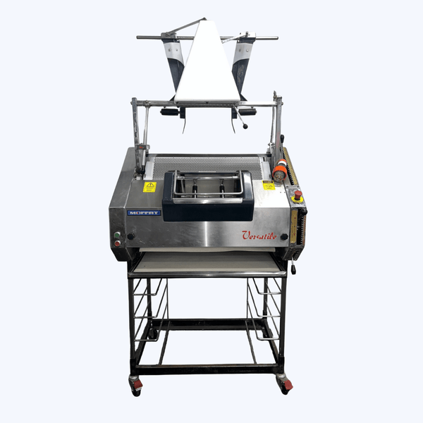 used veristile moulding machine, secound hand bakery moulder, used bakery moulder, carlyle used equipment, used bakery equipment for sale, versitile moulder for bakery, moffat used equipment