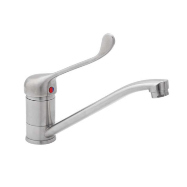 Stainless Steel Lever Handle Sink Mixer 6 Star
