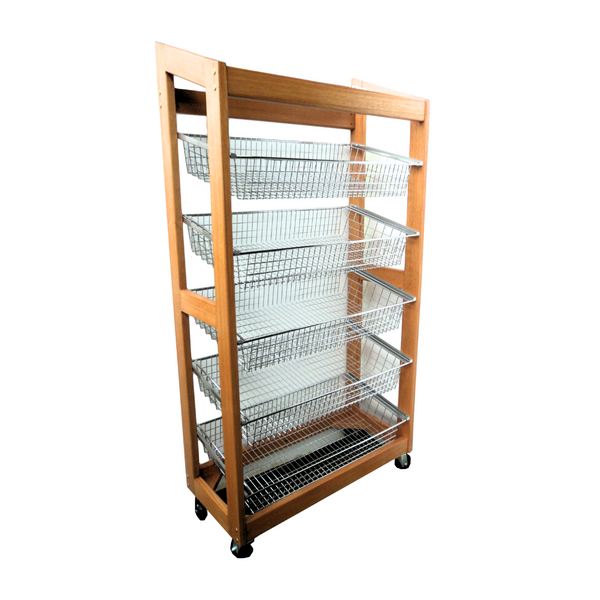 Wooden bakery rack, wooden display rack for bread, bread display rack, wooden bread display, melbourne bakery equipment, clayton bakery equipment