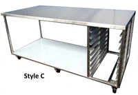 Stainless Steel Bench - C Style