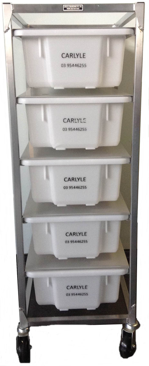 Ingredients Stock Rack Storage Ingredient Bin Rack | Carlyle Bakery & Hospitality – Carlyle ...